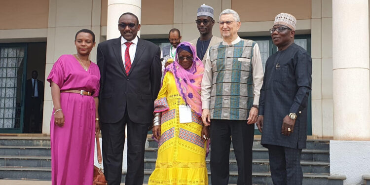 The Head of the ECOWAS election observation mission to the legislative election in Guinea-Bissau arrives Bissau ahead of the elections, paid a courtesy visit to the President