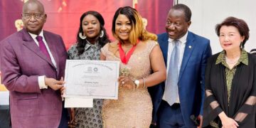 Winstina Taylor receives Presidential award