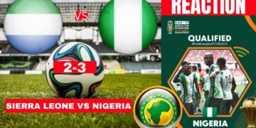 It ends in heartbreak for the Leone Stars in Sierra Leone-Nigeria soccer match
