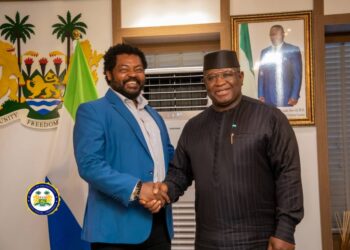 SLAJ President Acknowledges Media’s Role in National Challenges During Visit to President Maada Bio