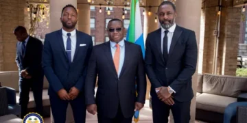 The initial announcement of Bonthe Island city was premature, says Idris Elba