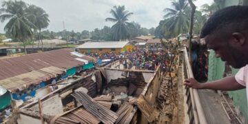 Breaking News:Fire engulfed 5 in Monrovia