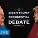 Biden and Trump to Make History in Presidential Debate
