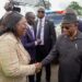 Pictures:Liberia President warmly welcomed in Sierra Leone