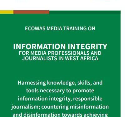 ECOWAS AND GERMAN COOPERATION EQUIP NIGERIAN MEDIA PROFESSIONALS WITH SKILLS TO FOSTER INFORMATION INTEGRITY AND COMBAT MISINFORMATION