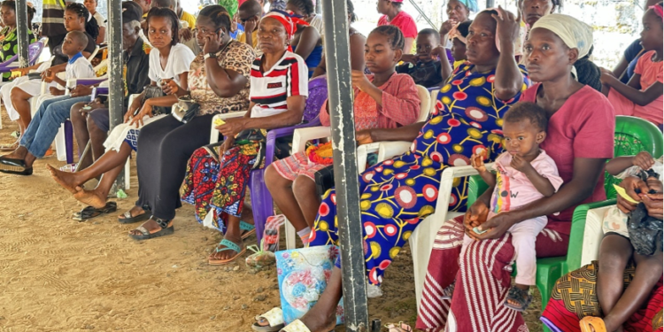 Intercontinental Duazon Church joined Harvest Houston USA for a two-day medical mission in Liberia