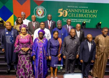 ECOWAS Leaders Launch the Celebrations of 50th Anniversary in Accra
