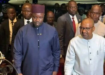 Prime minister Ousmane Sonko warmly welcomed by S.Leone Vice President Juldeh Jalloh