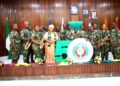 ECOWAS 50th Anniversary Flag Hoisting Ceremony in Liberia