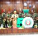 ECOWAS 50th Anniversary Flag Hoisting Ceremony in Liberia