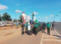ECOMIG NIGCOY 10 CONDUCTS JOINT ROUTE MARCH AHEAD OF NIGERIA’S 65TH INDEPENDENCE ANNIVERSARY