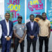 SaloneAdventures& High School Africa teams pose with the CEO of Afrimoney and team