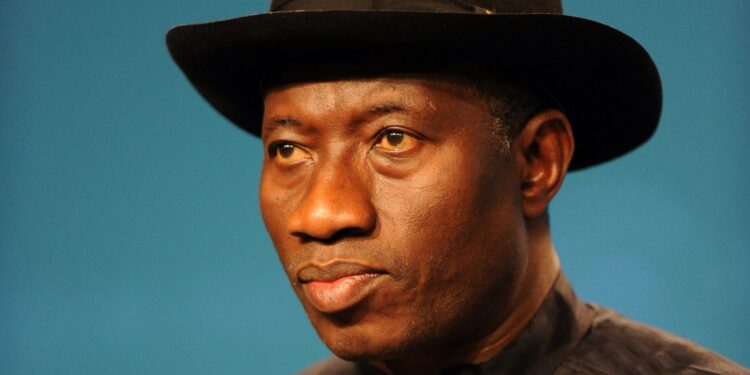 Former Nigerian President Goodluck Jonathan a member of the West Africa Elders Forum Election Observation Mission.