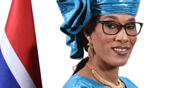 The Gambian First Lady, H.E Fatoumatta Bah-Barrow