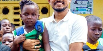 ICONA London Donates School Bags& Learning Materials