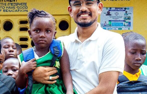 ICONA London Donates School Bags& Learning Materials